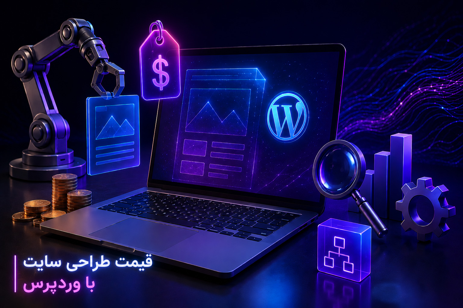 صفحه اصلی 7 قیمت طراحی سایت با وردپرس